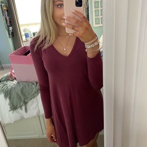 American Eagle Pink Swing Dress